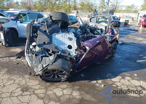 2022 BMW M5 из США, поврежденный, VIN WBS83CH05NCK80903